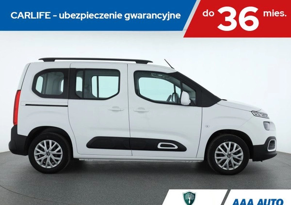 Citroen Berlingo cena 68000 przebieg: 87599, rok produkcji 2019 z Nowe Skalmierzyce małe 232